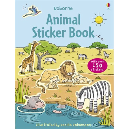 First Sticker Book Animal (貼紙書)/Jessica Greenwell【禮筑外文書店】