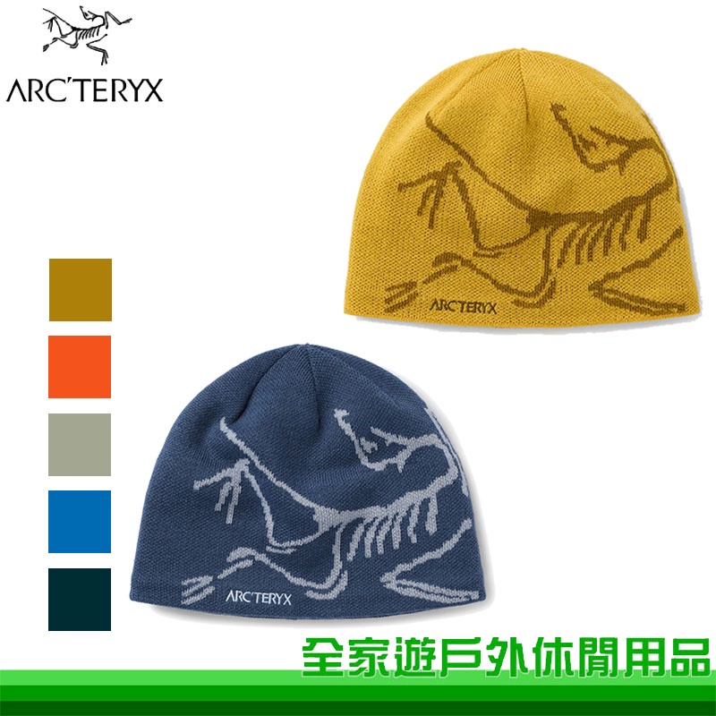 【全家遊戶外】Arcteryx 始祖鳥 Bird Logo針織毛帽 多色 羊毛帽.大鳥帽.護耳帽.保暖帽 29803