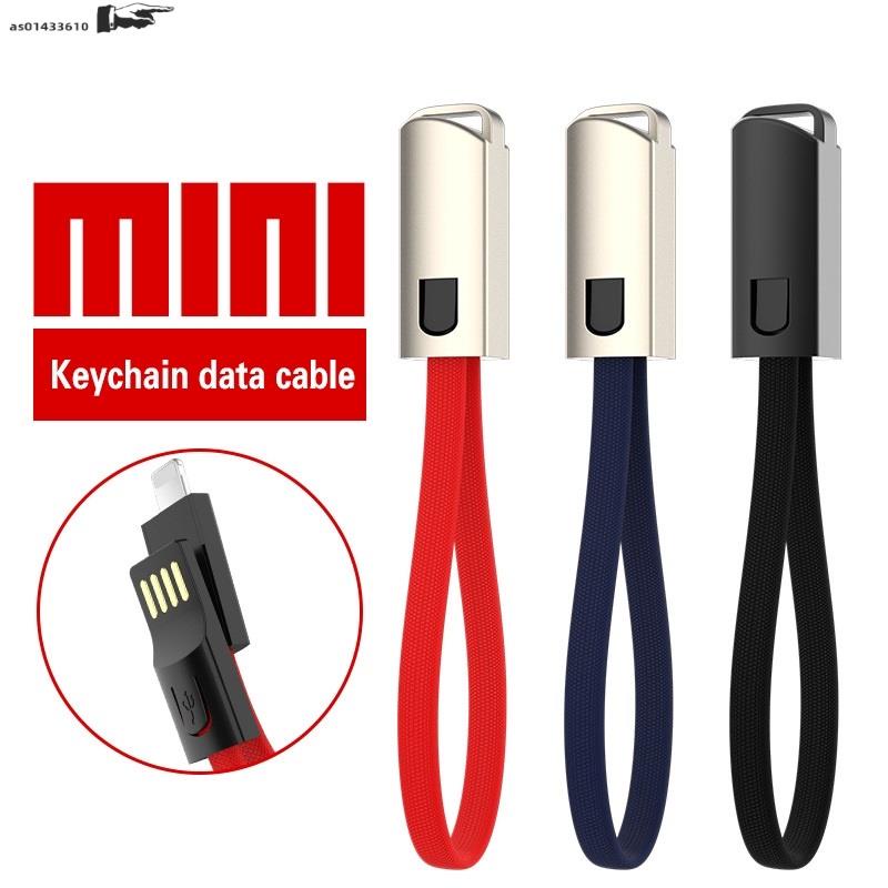 Mini USB Cable For iP Android Keychain USB Cable Micro Type