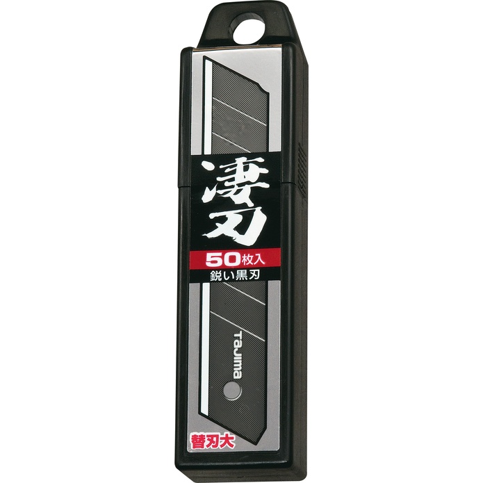 TAJIMA 田島 CBL-SK50 替刃 美工刀片 一般型黑刃 7節50片裝 (含稅)