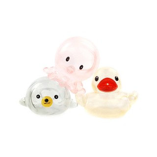 【Toyroyal 樂雅】透明軟膠動物組