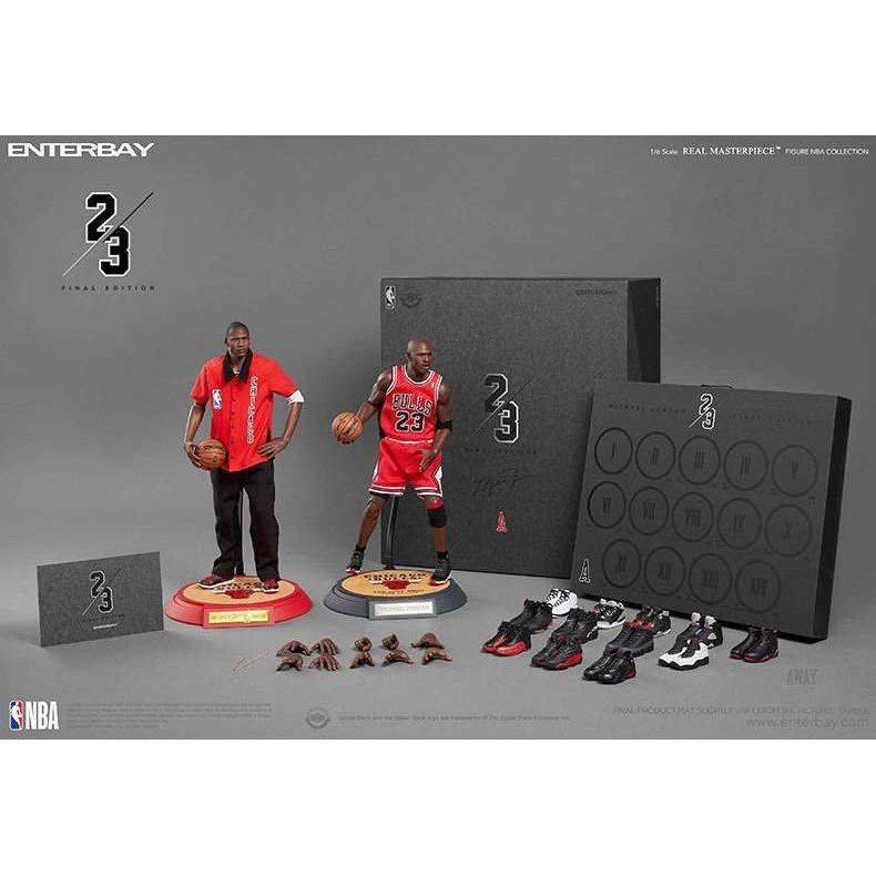 ENTERBAY NBA 公牛隊 客場終極版 1/6比例 Michael Jordan 麥可 喬丹 籃球之神 MJ
