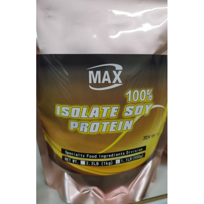 MAX 麥斯 分離大豆蛋白 美國進口 ADM 非基因改造 植物性蛋白素 500g /10包組