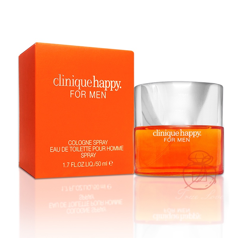 Clinique 倩碧 Happy 快樂男性淡香水 50ML/100ML【岡山真愛香水化妝品批發館】