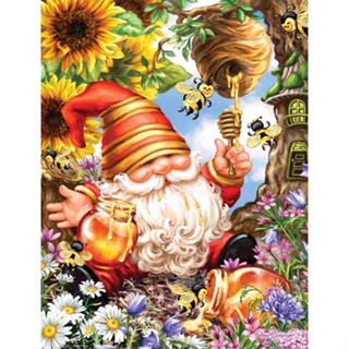 歐美進口拼圖springbok（美國）/500片/Gnome Worries Bee Happy