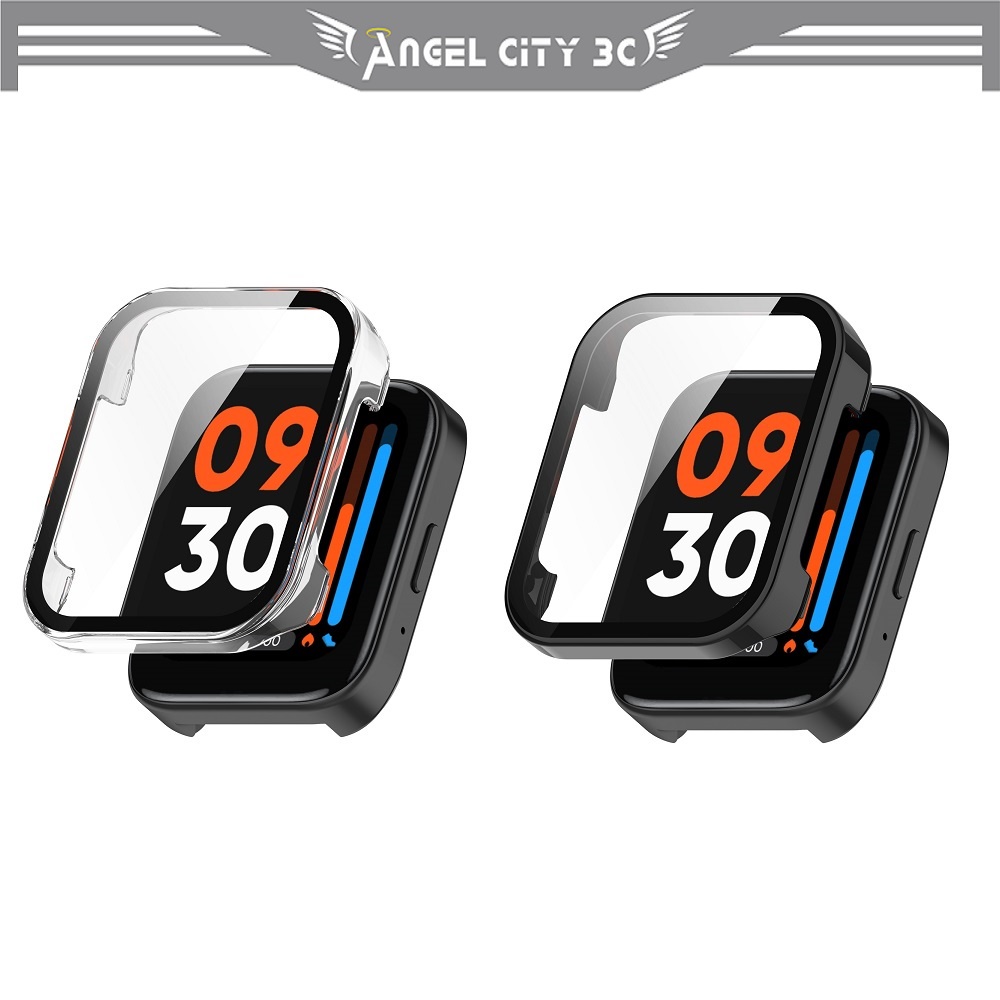 AC【PC+鋼化玻璃一體錶殼】Realme watch 3 全包 手錶 保護殼 硬殼