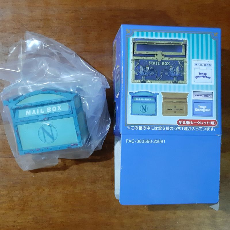 日本限定 東京 迪士尼樂園 盒玩 信箱 怪獸電力公司 遊樂園紀念品