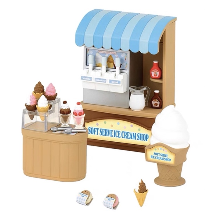 Sylvanian Family森林家族 森林 冰淇淋 生日禮物 絕版 全新現貨 森林家族 冰淇淋餐車