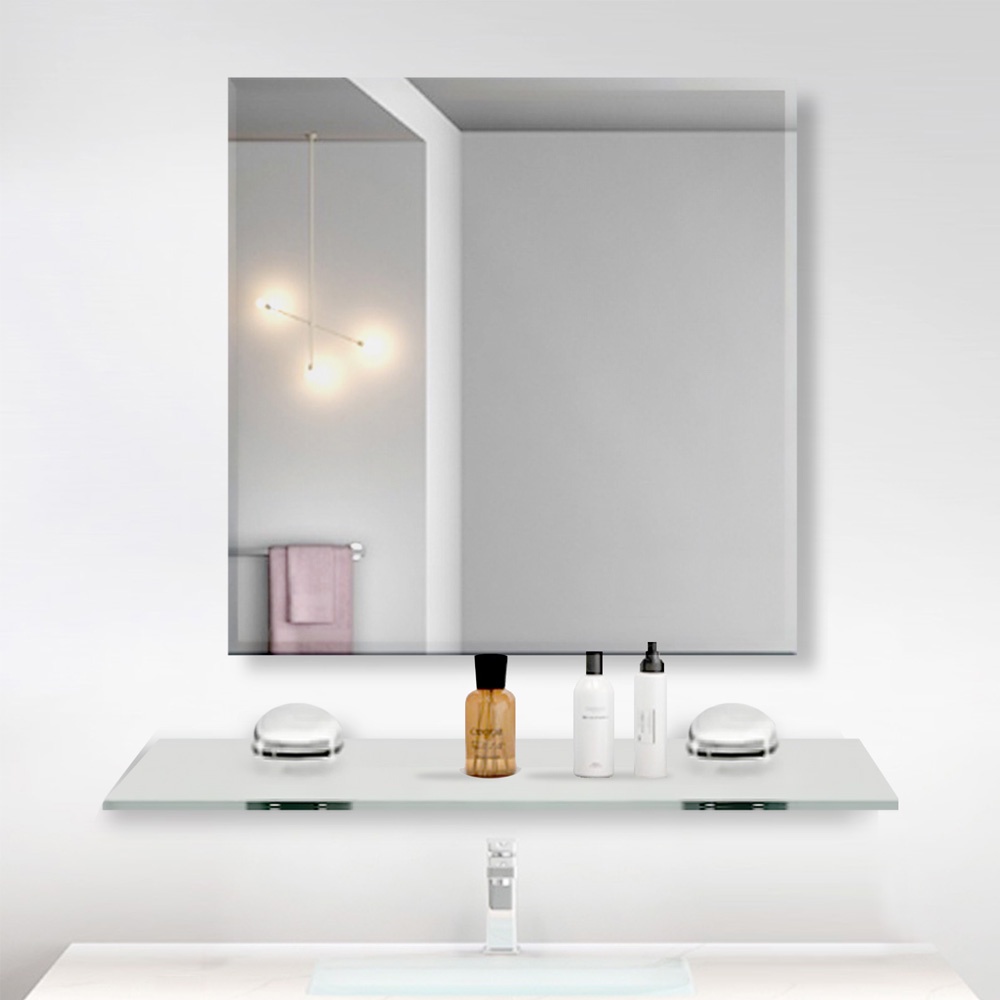 I-HOME 鏡子 台製 除霧鏡 56x56 方形 化妝鏡 浴鏡 浴室鏡 除霧需插電 (免運)