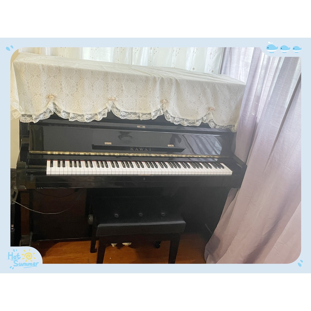 *孟德爾頌樂器*KAWAI 河合中古鋼琴BL-61 黑色~琴況佳聲音美 超值價15000元台中市