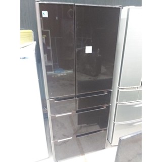 二手中古黑色高階日立616公升6門變頻冰箱，可以製冰，型號R-SF6800Z 保固3個月，請詢問大戶藥師