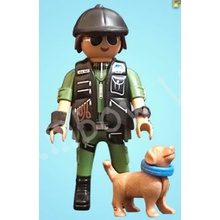 05 狗狗 訓練師 Playmobil 70732 摩比 21代 抽抽樂 人偶包 B544 DOG TRAINER