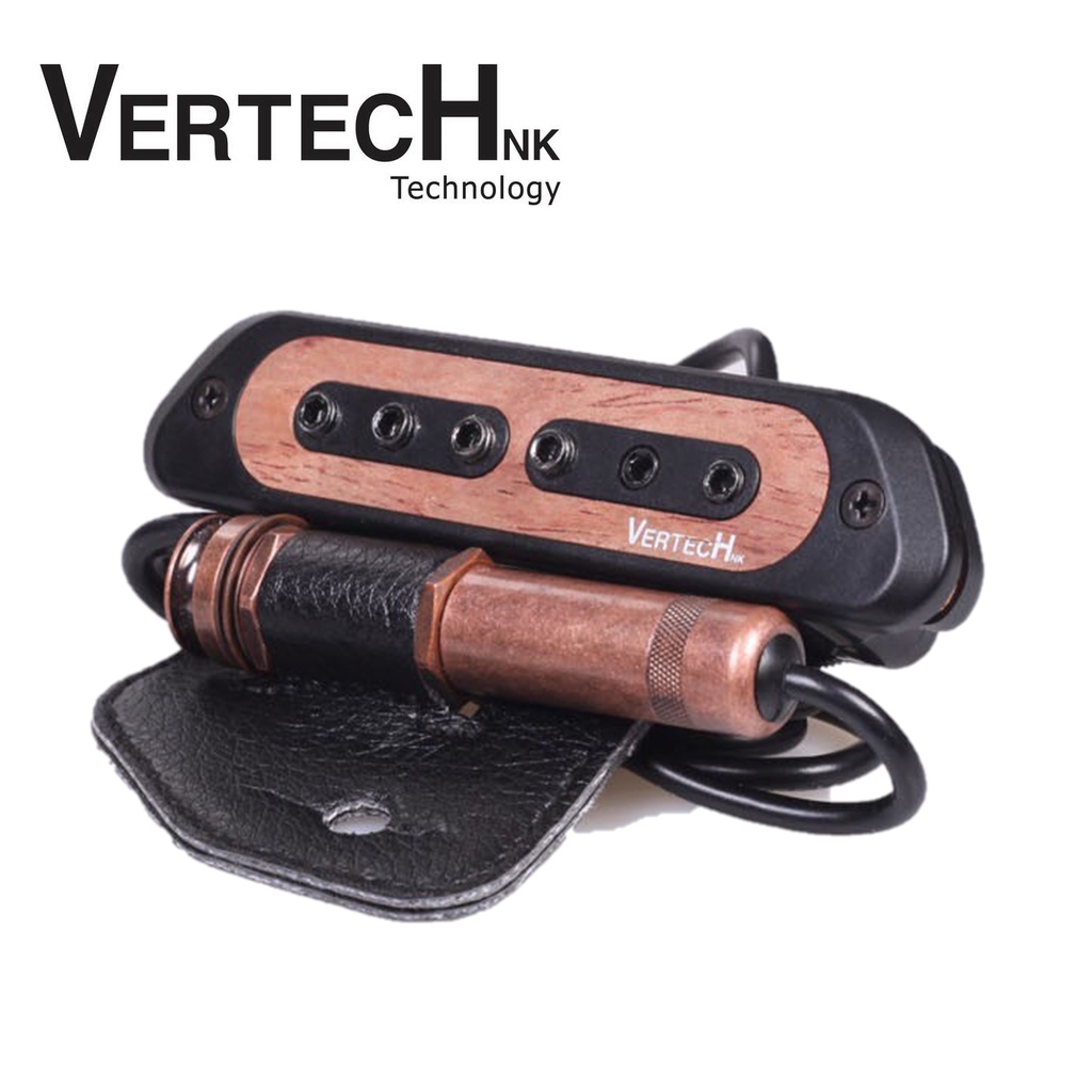 名冠樂器 韓國 Vertech VS-9 響孔式 木吉他 拾音器 被動式雙線圈 免電池 可收打板