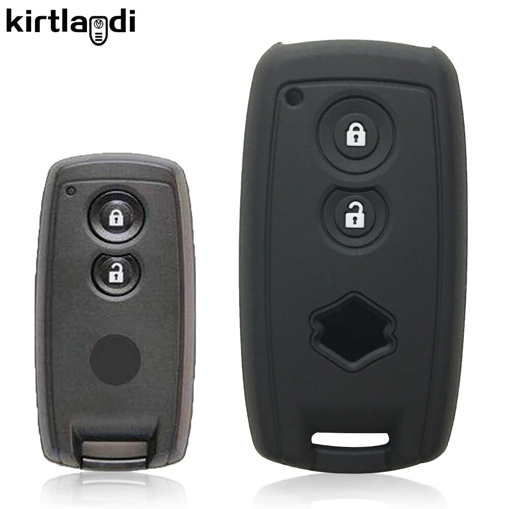 SUZUKI 精品經典現貨 Kirtlandi 矽膠汽車鑰匙套適用於鈴木 SX4 Swift 2007 2009 Gra