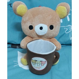 ✴ 拉拉熊 懶懶熊杯子 絨毛娃娃 玩偶 玩具
