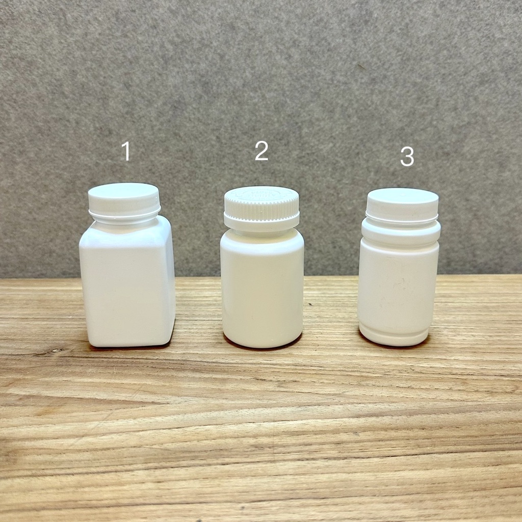 【現貨】塑膠罐子藥罐小容器環保收納分裝罐保健品多用途便宜賣方形圓形二手