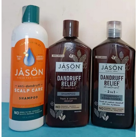 2罐免運🥇美國原裝 Jason Natural Shampoo 洗髮精 355ml