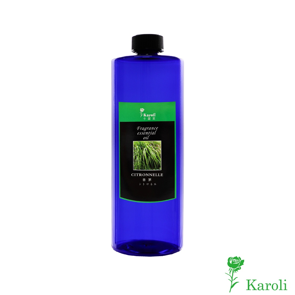 【Karoli香氛】香茅 - 超高濃度水竹精油 1000ml補充液 擴香竹專用 室內香氛/居家香氛/香薰/擴香補充瓶