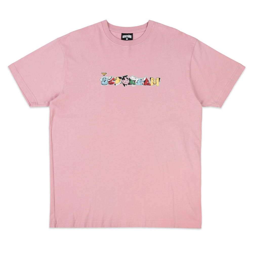 ICECREAM FACES AND PLACES SS TEE 短袖T恤 粉