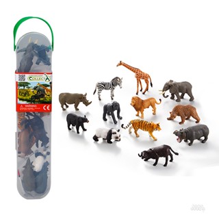 【永曄】collectA 迷你野生動物組(盒裝-12入)~英國高擬真模型-R1105