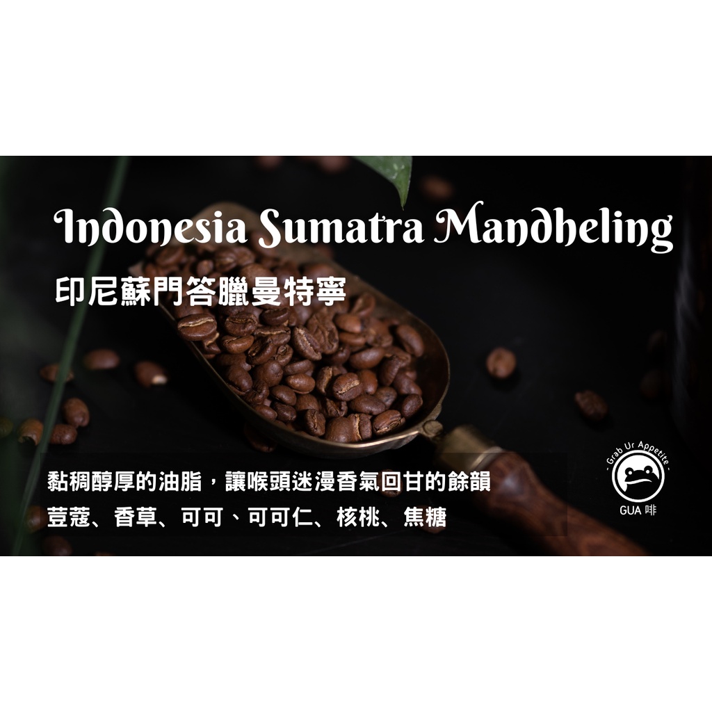【Gua啡】印尼 蘇門答臘 曼特寧 咖啡豆 精品咖啡 手沖 水洗
