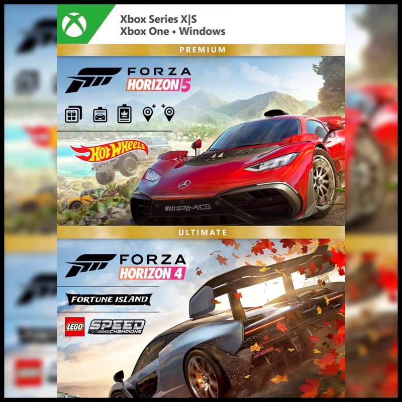 ✚正版序號✚ XBOX PC 極限競速 地平線4 地平線5 同捆包 Forza Horizon 4 5 Premium