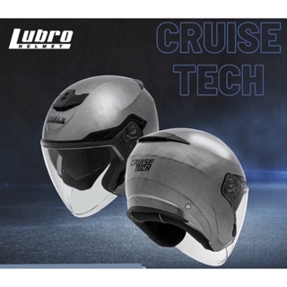 ((( 外貌協會 ))) LUBRO CRUISE TECH 素色系列 LUBRO安全帽(戰士銀)送原廠墨片或原廠電鍍