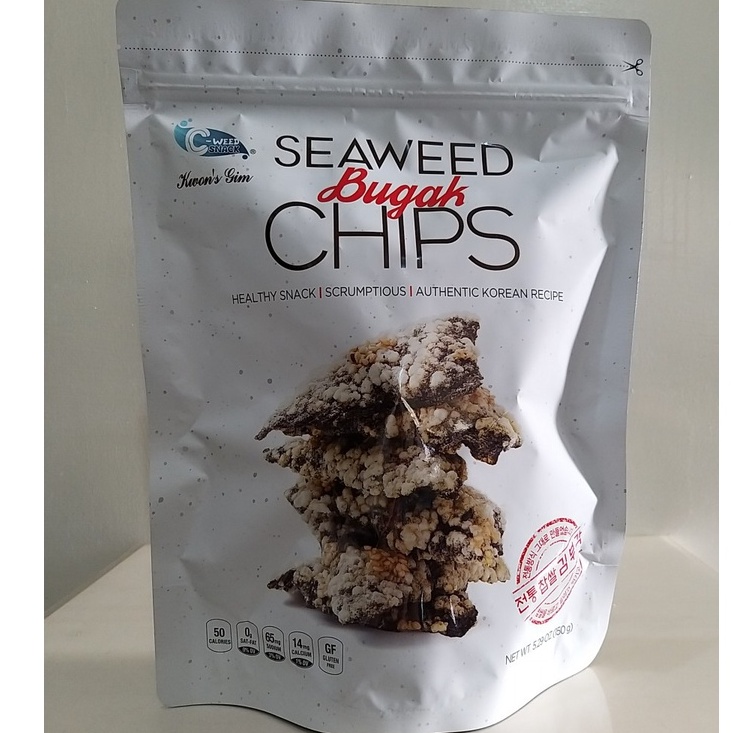 【築夢花世界】-COSTCO 好市多代購 SEAWEED Bugah CHIPS海苔脆片