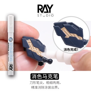 練功神物 RAY的模型世界消色筆 馬克筆 擦拭筆 鋼彈機娘模型手辦軍事塗裝上色工具
