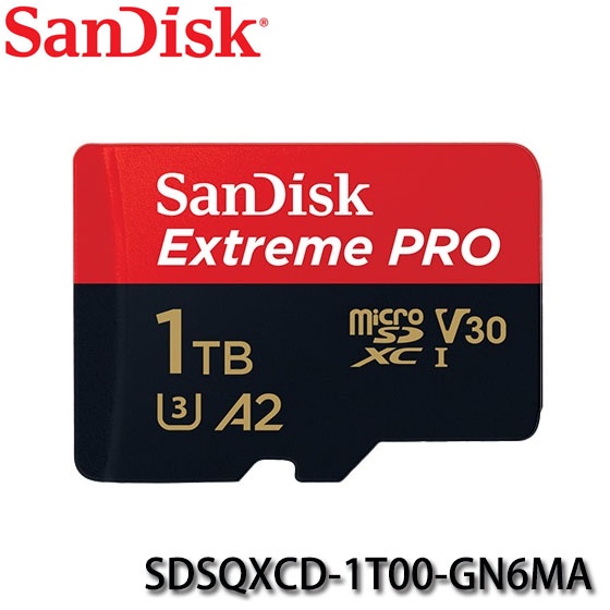 【3CTOWN】含稅公司貨 SanDisk Extreme Pro Micro SD 1TB 200MB/s 記憶卡