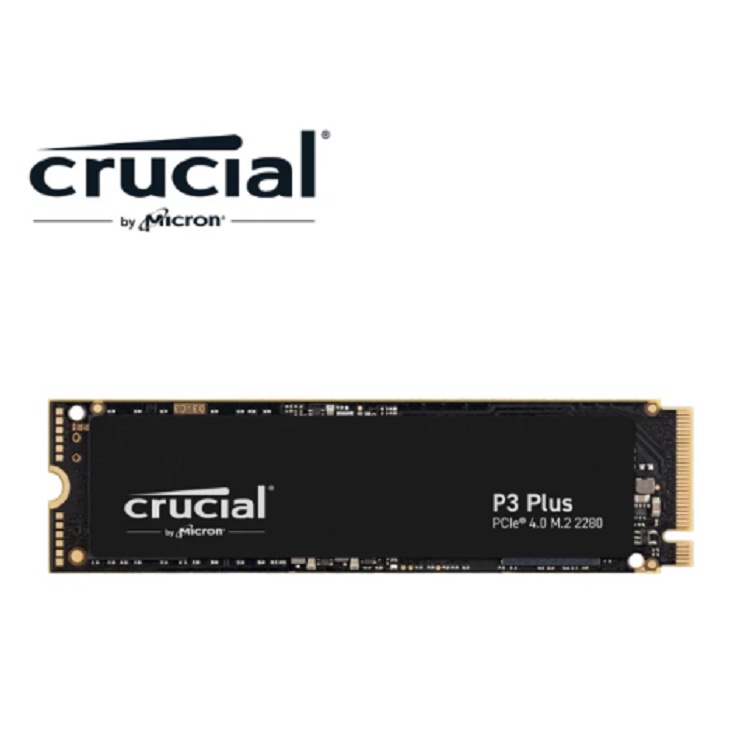 美光 Micron Crucial P3 Plus M.2 Gen4 NVMe 500GB/1TB M.2 高速固態硬碟
