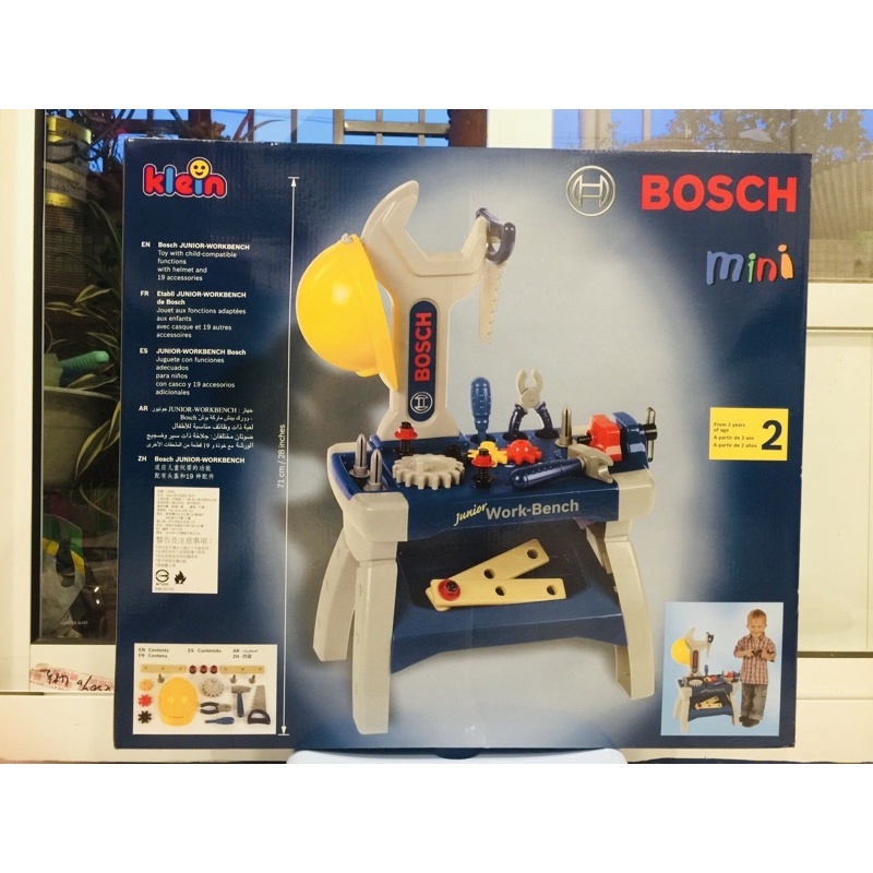 Klein BOSCH mini 扳手造型工具台 工程玩具組 模仿玩具 好市多COSTCO