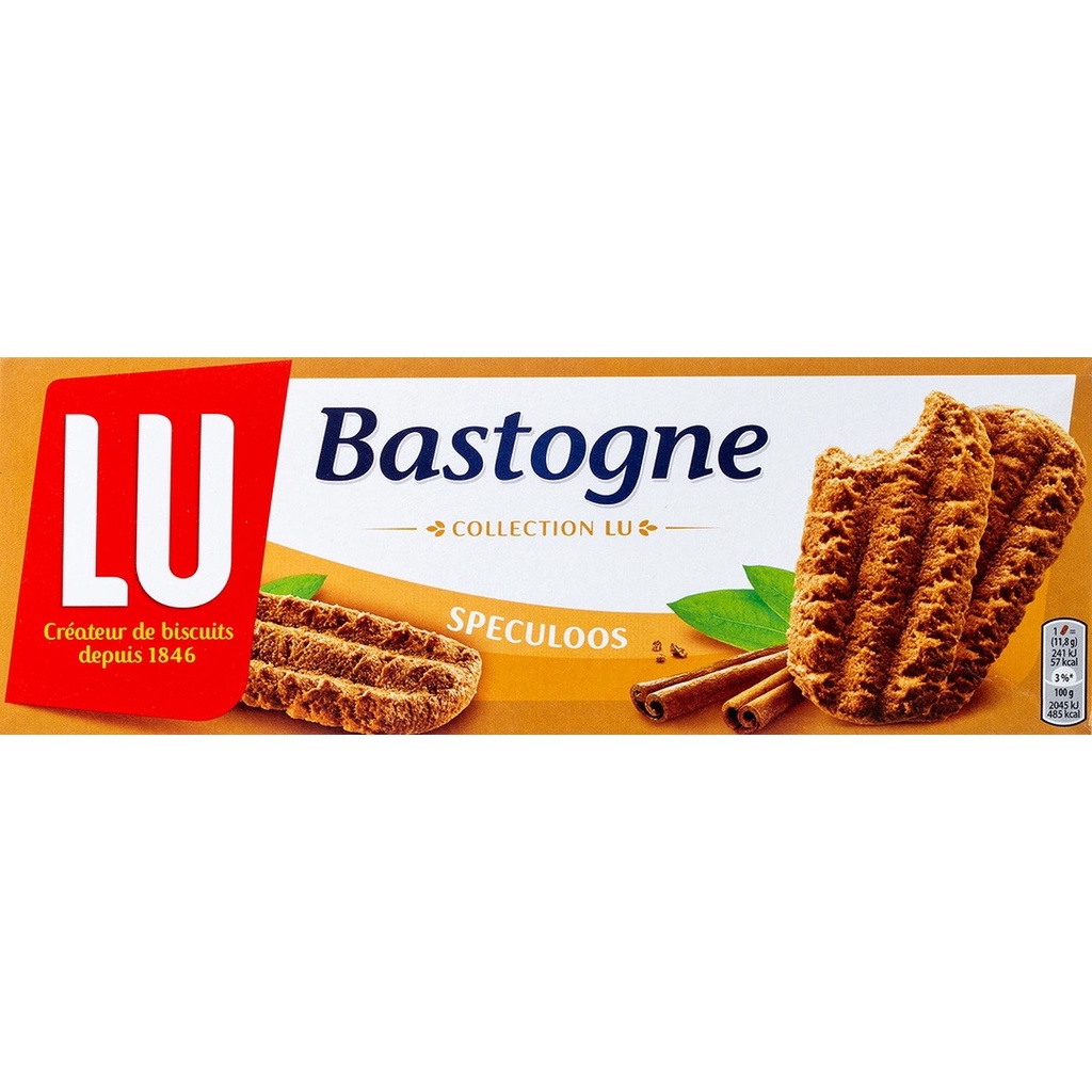 現貨3盒🔸法國🇫🇷法國露怡LU Bastogne 小麥 肉桂餅乾 SPECULOOS👉🏻法國超市購入