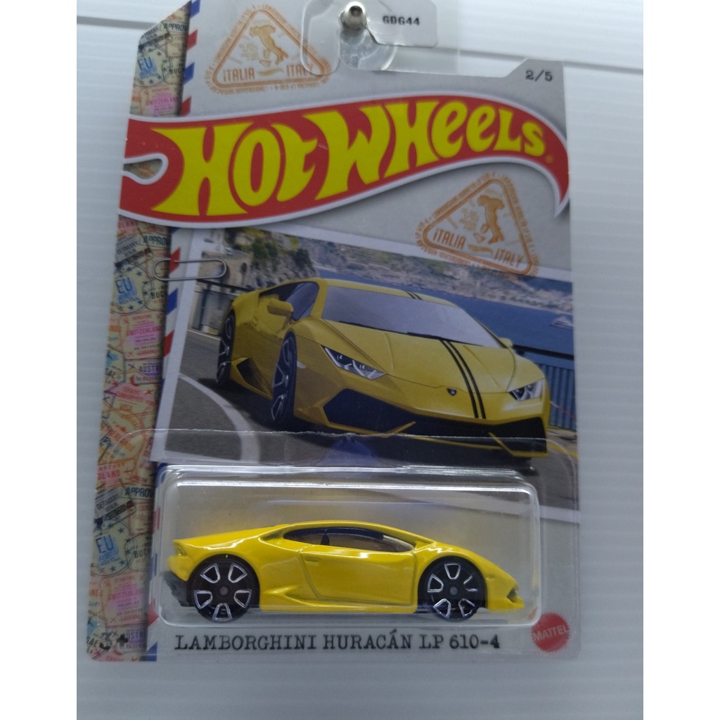 風火輪 Hot Wheels Lamborghini Huracan LP 610-4 限量 普卡 藍寶堅尼