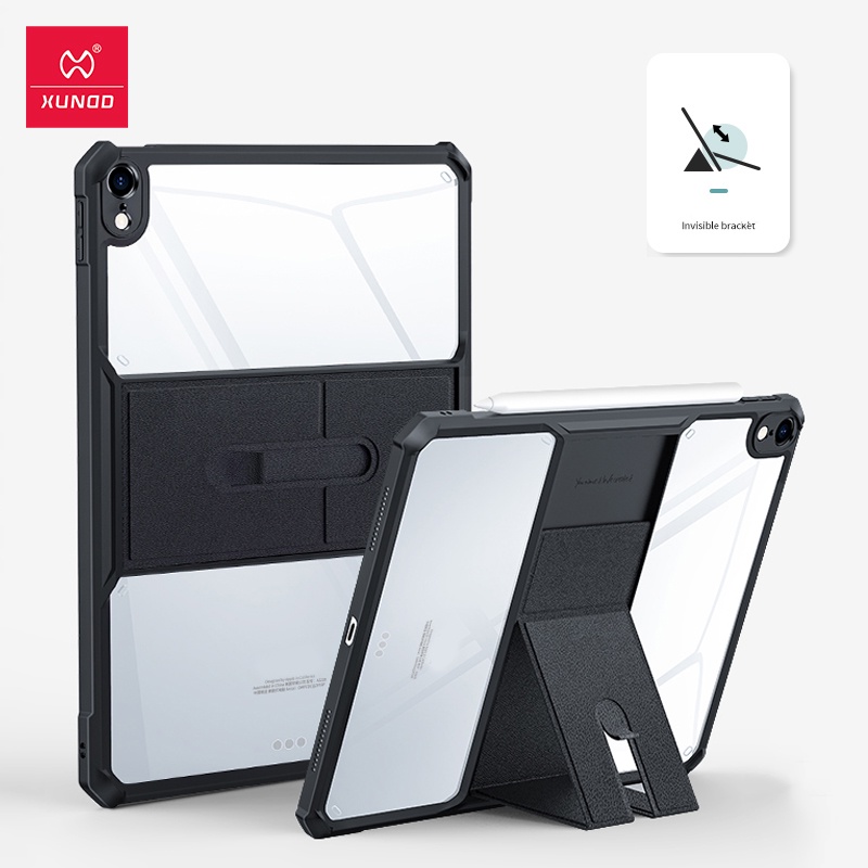 適用於 iPad 10th 2022 10.9" 保護套 Xundd 高品質安全氣囊 PC TPU 支架重量輕保護套