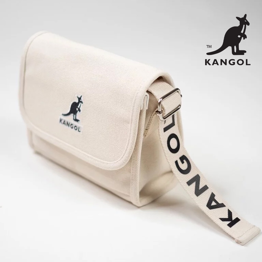 KANGOL袋鼠-狎鷗亭郵差包 單肩包 側肩包 小方包 小包 隨身包 AASTORE