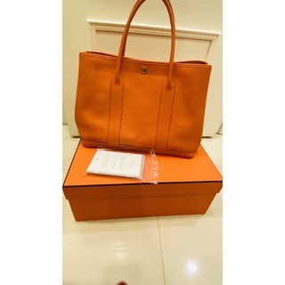 二手 專櫃商品 HERMES GARDEN PARTY 36cm TOGO二手