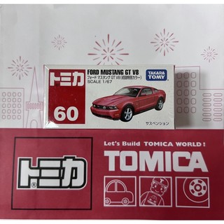 TOMICA 60 FORD MUSTANG GT V8 初回特別仕樣 (全新封膜未拆) ＊現貨＊