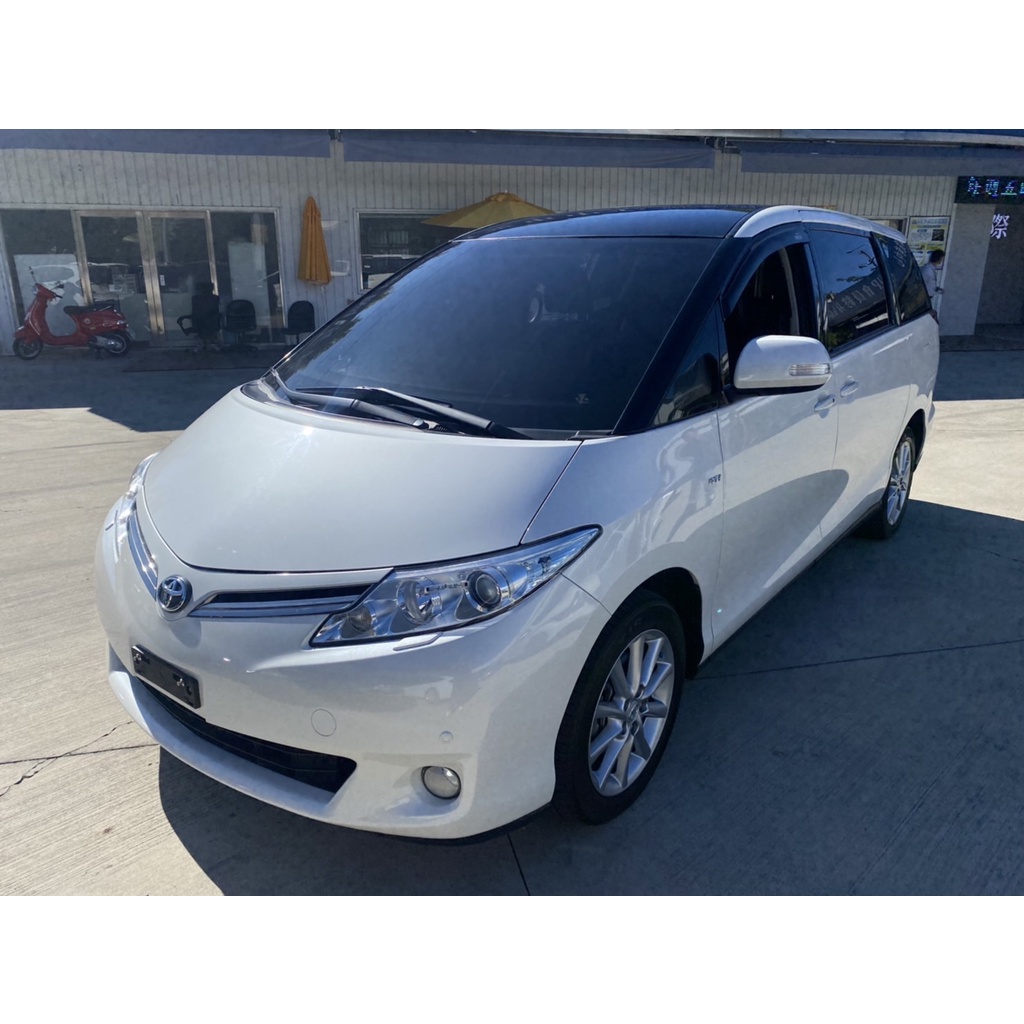 2012 toyota  PREVIA  2.4 只需雙款0元把車開回家證件免頭款