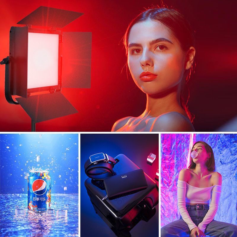 Image of 羲和RGB補光燈專業攝影變色直播氛圍燈全綵神明少女跳舞聚光髮絲 #8