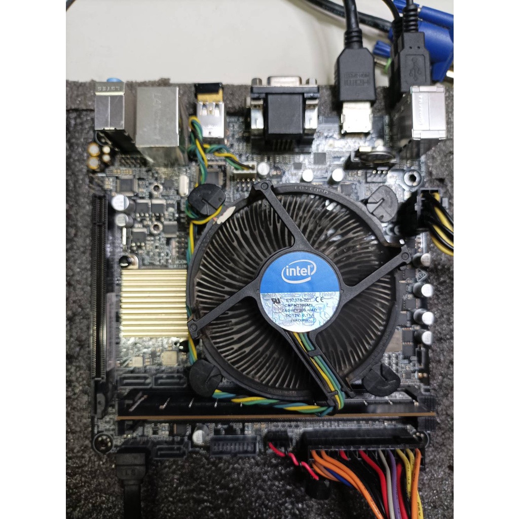 好貨專賣-華碩H110i-PLUS(ITX)主機板,可選購英特爾G3930處理器(含處理器風扇)