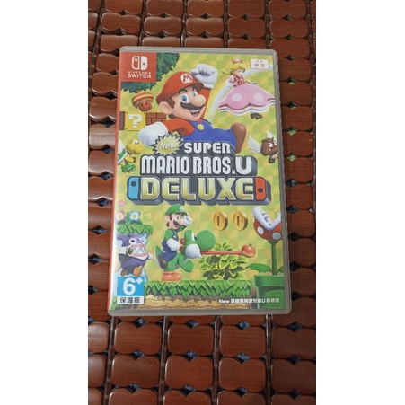 二手 NS 《 New 超級瑪利歐兄弟U 豪華版》(New Super Mario Bros. U Deluxe)中文版