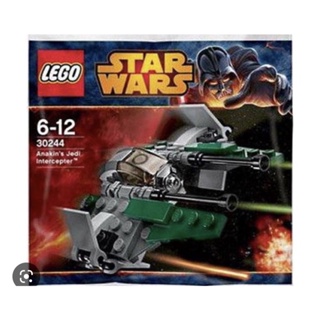 <樂高人偶小舖>正版樂高 LEGO 30244 星際大戰系列、(限量）安納金絕地攔截機 PolyBag 袋裝包