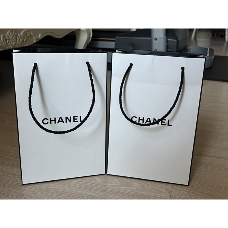 現貨 Chanel香奈兒專櫃紙袋 限定款 提袋 口紅袋可送禮