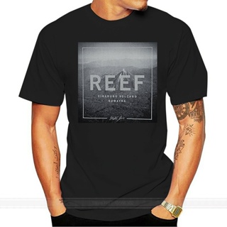 [加大碼] Reef 男士照片 T 恤品牌風格短袖廉價銷售 100% 棉 T 恤男士印花 T 恤 100% 棉 T 恤