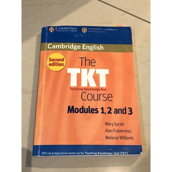 劍橋官方英語教師認證備考書 The TKT Course Modules 1, 2 and 3 二手（些許畫記）