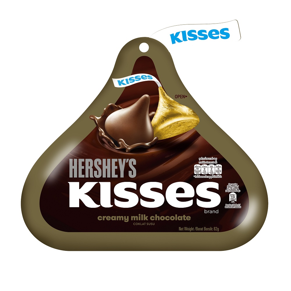 HERSHEY'S Kisses水滴牛奶巧克力 82g【家樂福】