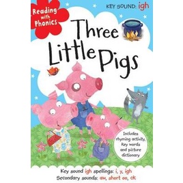 Three Little Pigs(精裝)/Clare Fennell Reading with Phonics 【三民網路書店】