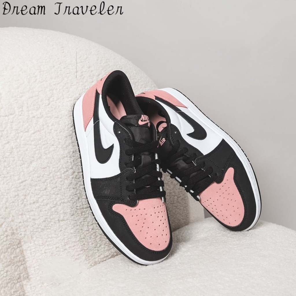 【DT】Air Jordan 1 Low OG Bleached Coral 粉色 復古 黑粉 CZ0790-061