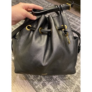 fossil水桶包 黑